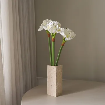 アマリリス 造花 ブーケ - White, 73 cm - Botané | ボタネ