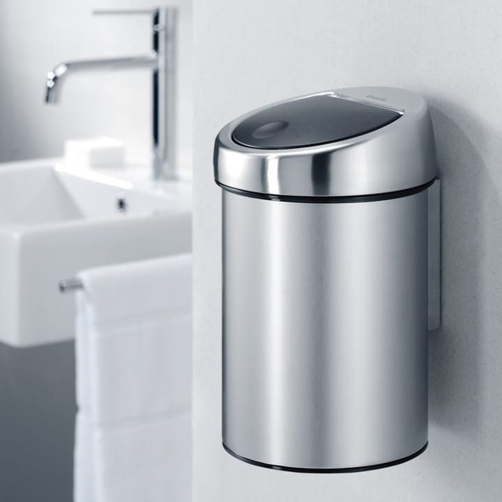 タッチビン ウェイストビン 3 L ウォール設置, matte steel Brabantia | ブラバンシア
