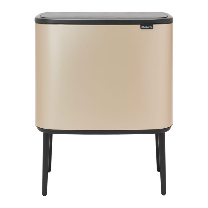 Bo タッチビン 11+23 L - Metallic Gold - Brabantia | ブラバンシア