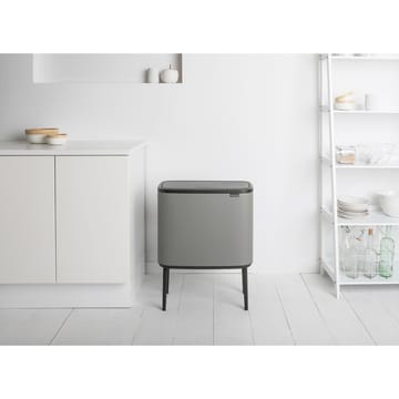 Bo タッチビン 11+23 L - Mineral concrete grey - Brabantia | ブラバンシア