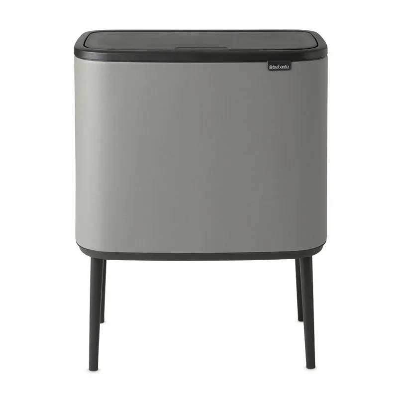 Bo タッチビン 11+23 L, Mineral concrete grey Brabantia | ブラバンシア