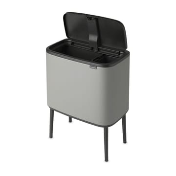 Bo タッチビン 11+23 L - Mineral concrete grey - Brabantia | ブラバンシア