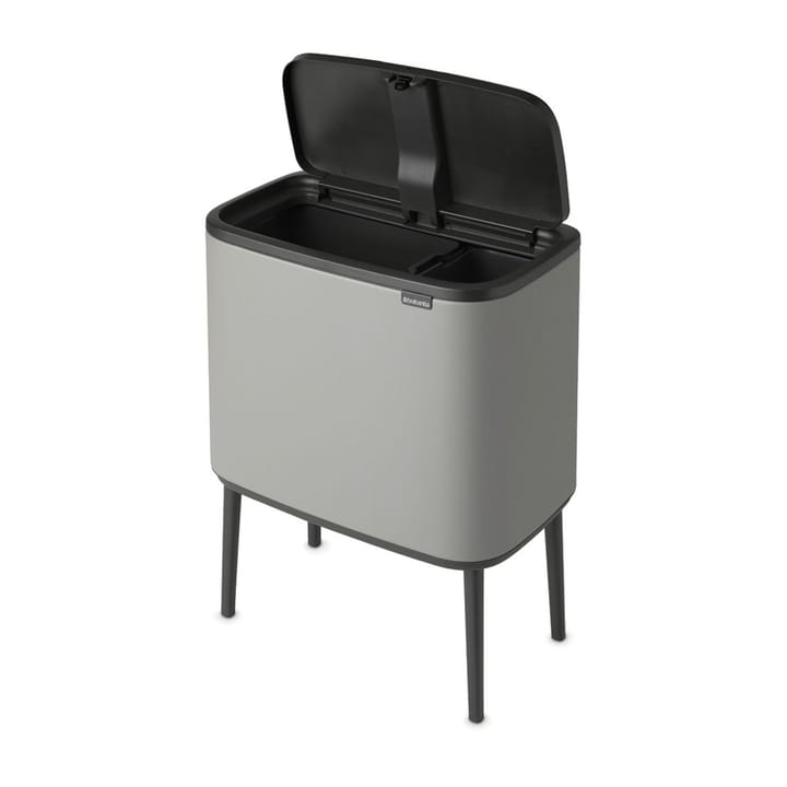 Bo タッチビン 11+23 L, Mineral concrete grey Brabantia | ブラバンシア