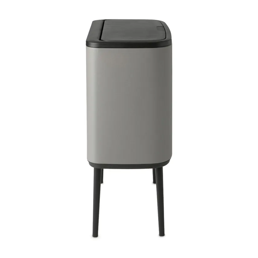 Bo タッチビン 11+23 L, Mineral concrete grey Brabantia | ブラバンシア