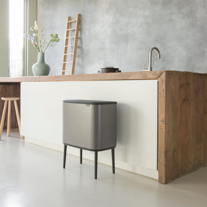 Bo タッチビン 11+23 L, platinum Brabantia | ブラバンシア