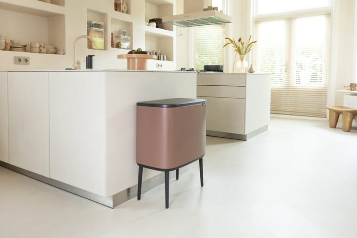 Bo タッチビン 11+23 L, Satin taupe Brabantia | ブラバンシア