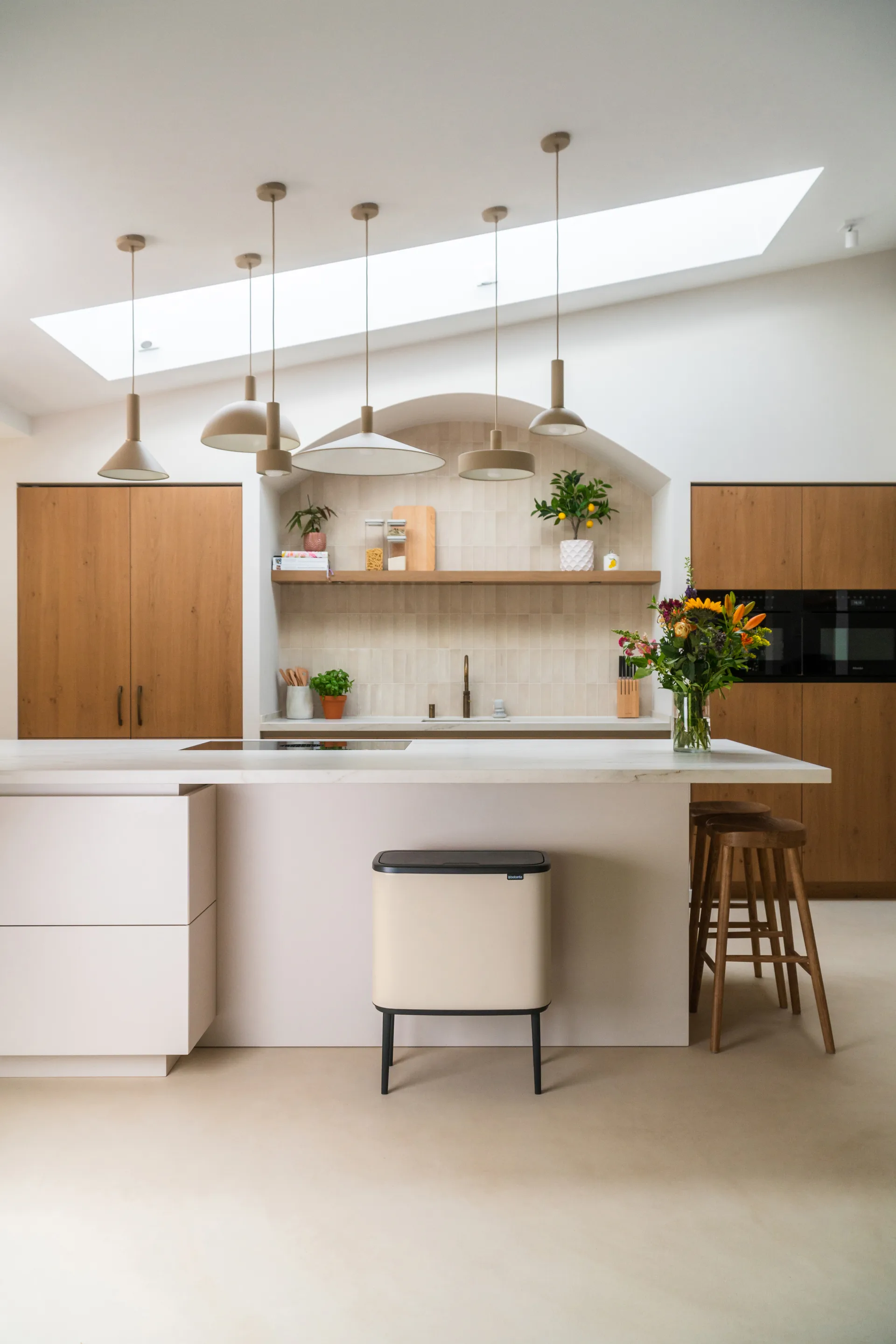 Bo タッチビン 11+23 L, Soft beige Brabantia | ブラバンシア