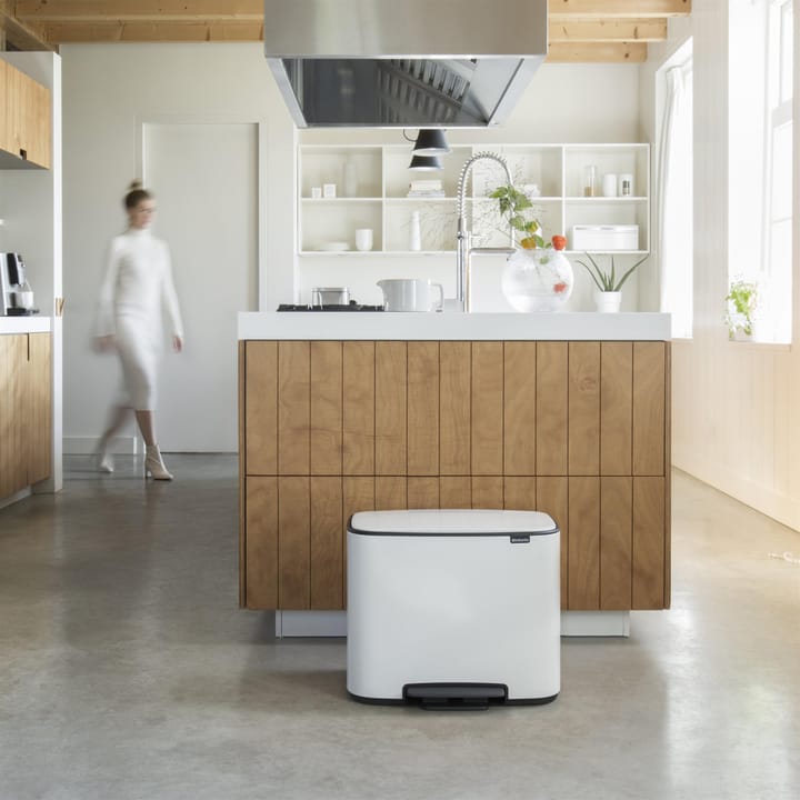 Bo ペダルビン 11+23 l, white Brabantia | ブラバンシア