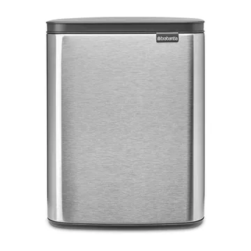Bo ウェイストビン 12 L - Brushed steel - matte - Brabantia | ブラバンシア