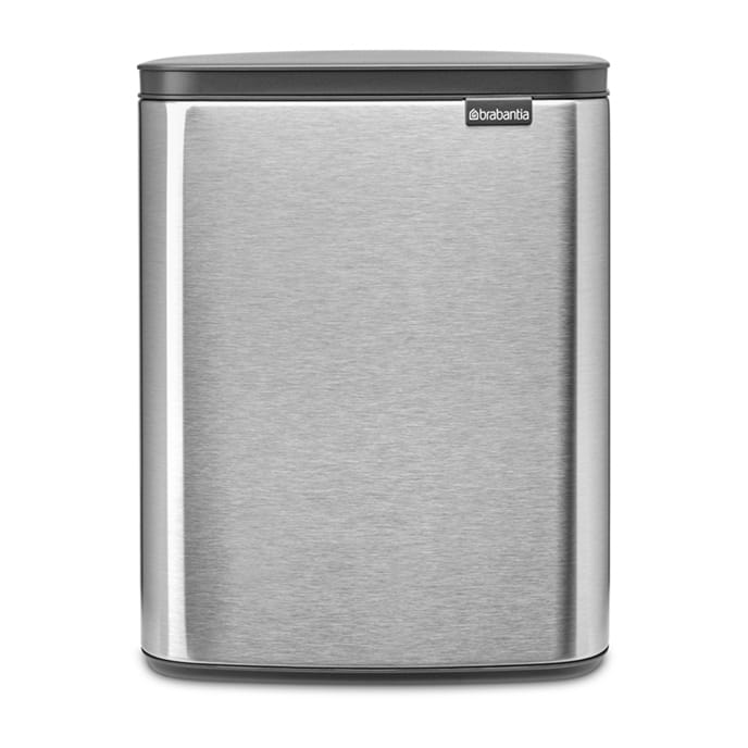 Bo ウェイストビン 12 L - Brushed steel - matte - Brabantia | ブラバンシア