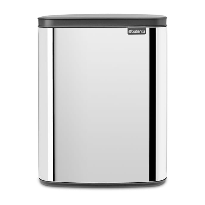 Bo ウェイストビン 12 L - Brushed steel - shiny - Brabantia | ブラバンシア