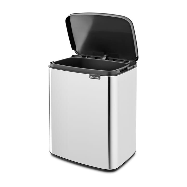 Bo ウェイストビン 12 L, Brushed steel - shiny Brabantia | ブラバンシア