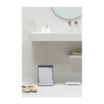 Bo ウェイストビン 12 L - Brushed steel - shiny - Brabantia | ブラバンシア