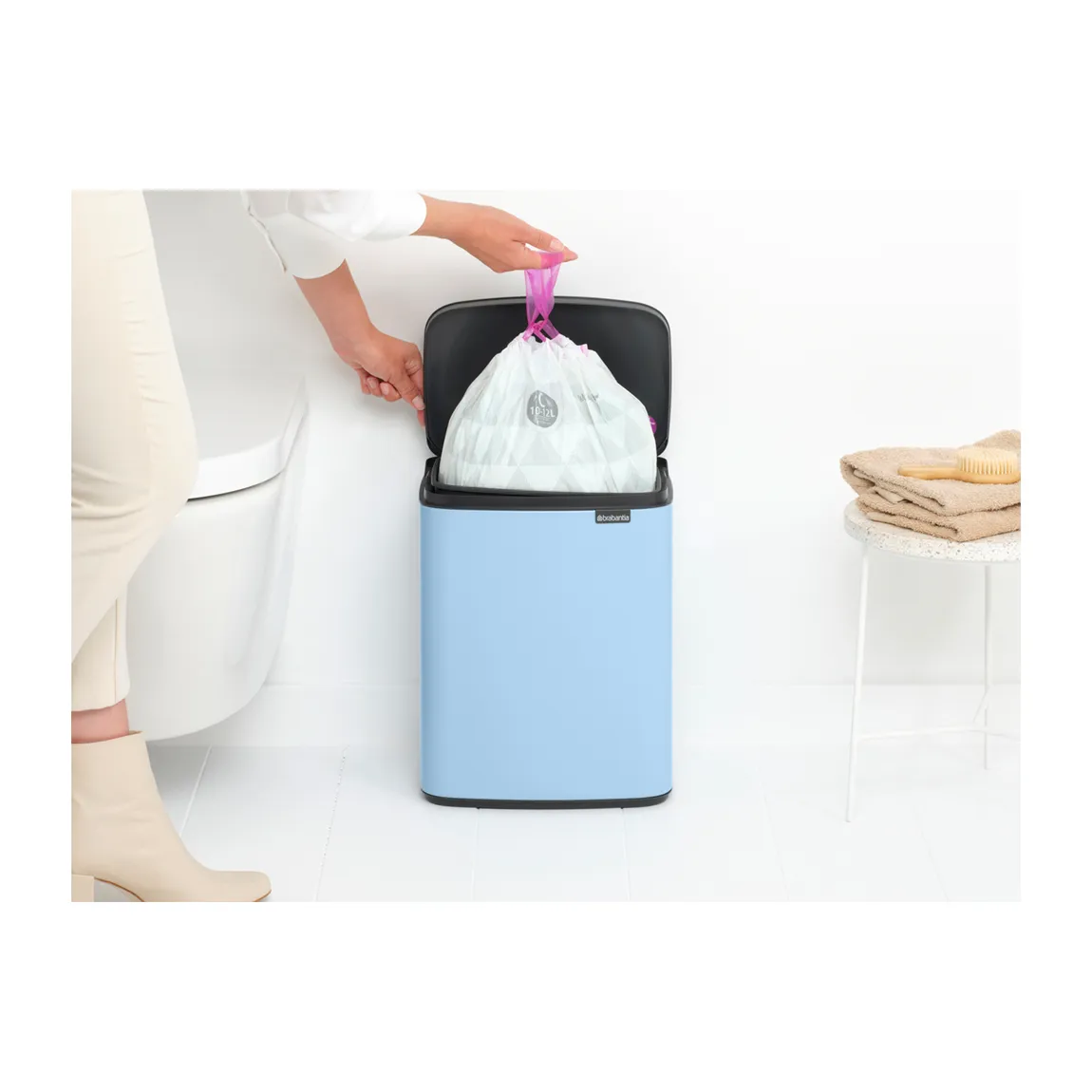Bo ウェイストビン 12 L, Dreamy Blue Brabantia | ブラバンシア