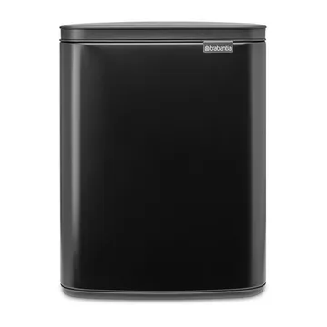 Bo ウェイストビン 12 L - Matte black - Brabantia | ブラバンシア