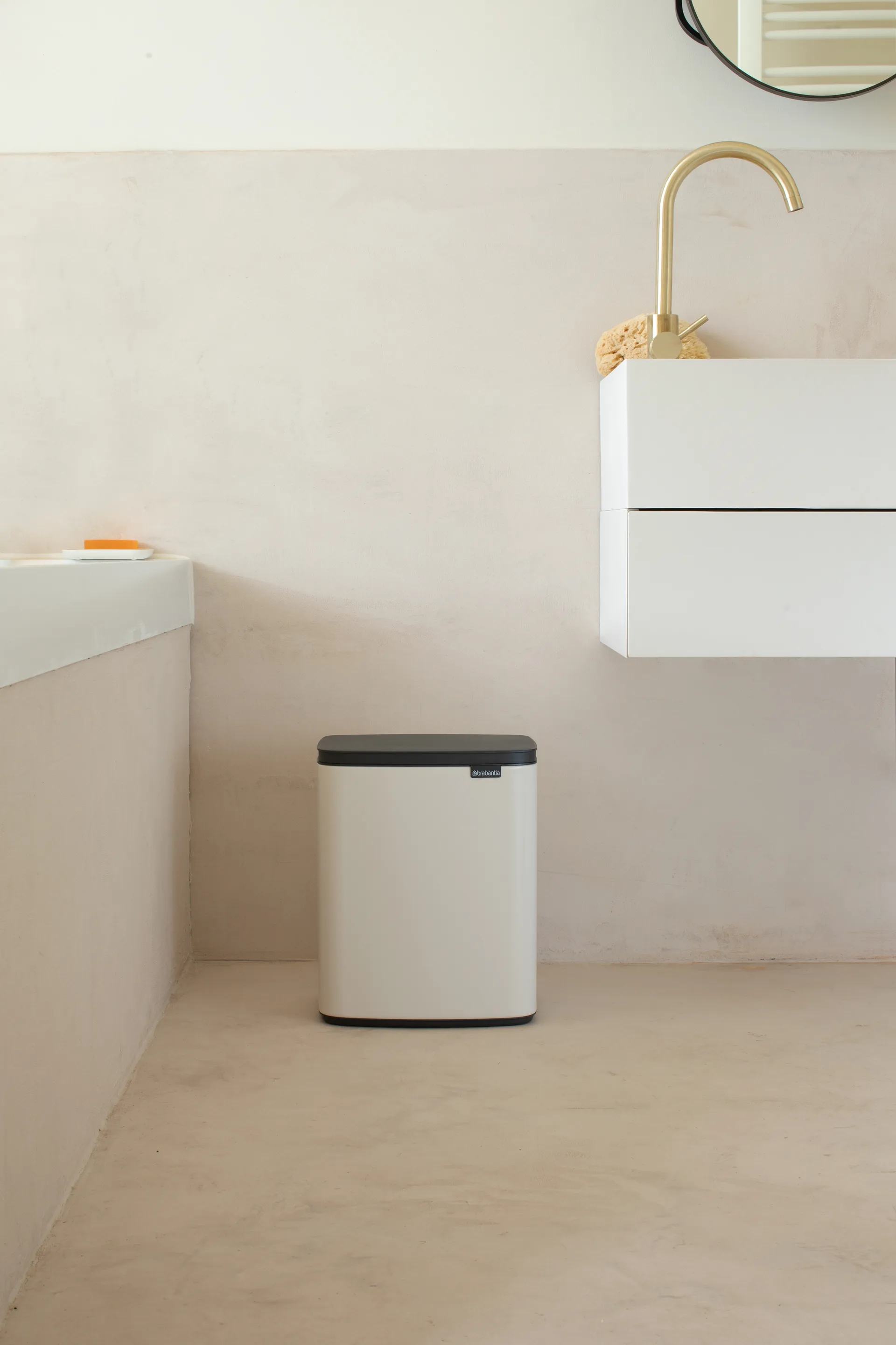 Bo ウェイストビン 12 L, Soft beige Brabantia | ブラバンシア