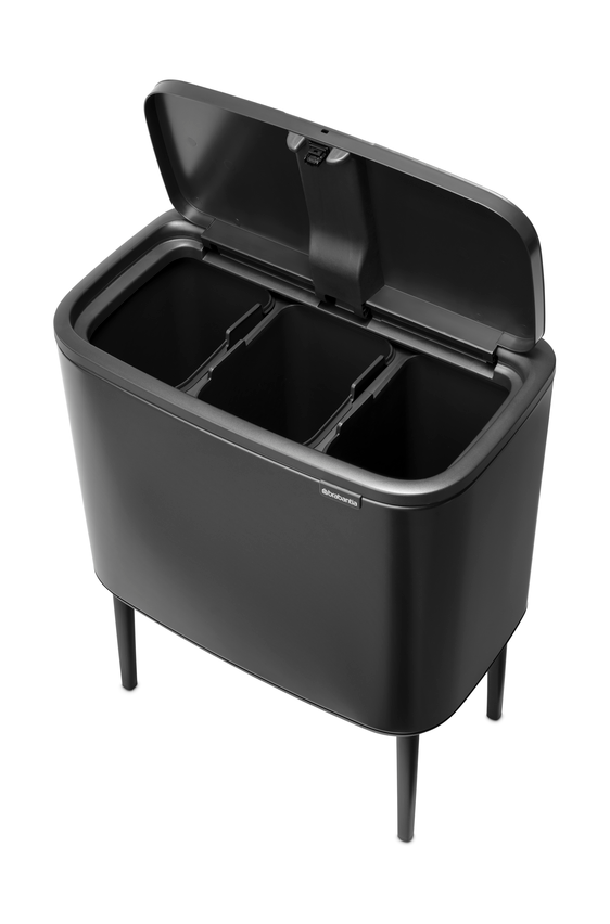 Bo タッチビン 3 x 11 L, Confident grey Brabantia | ブラバンシア