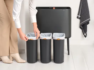 Bo タッチビン 3x11 L - Confident grey - Brabantia | ブラバンシア