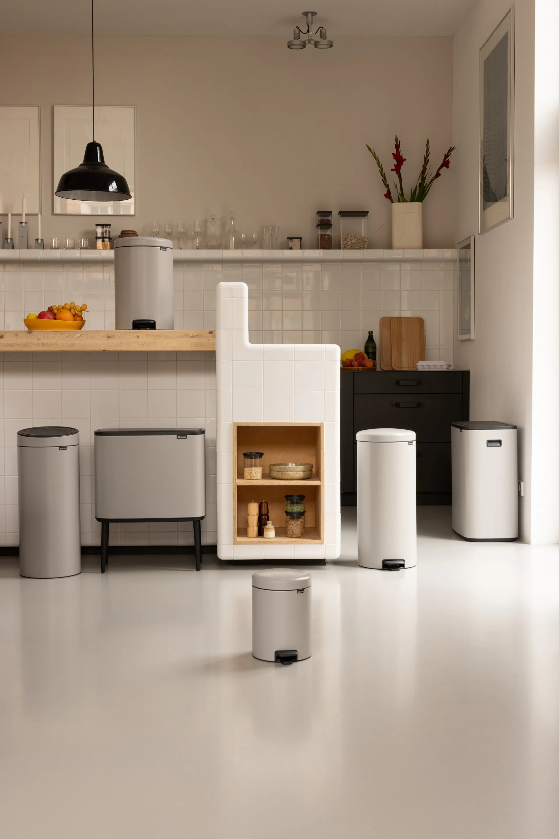 Bo タッチビン 3x11 L, Soft grey Brabantia | ブラバンシア