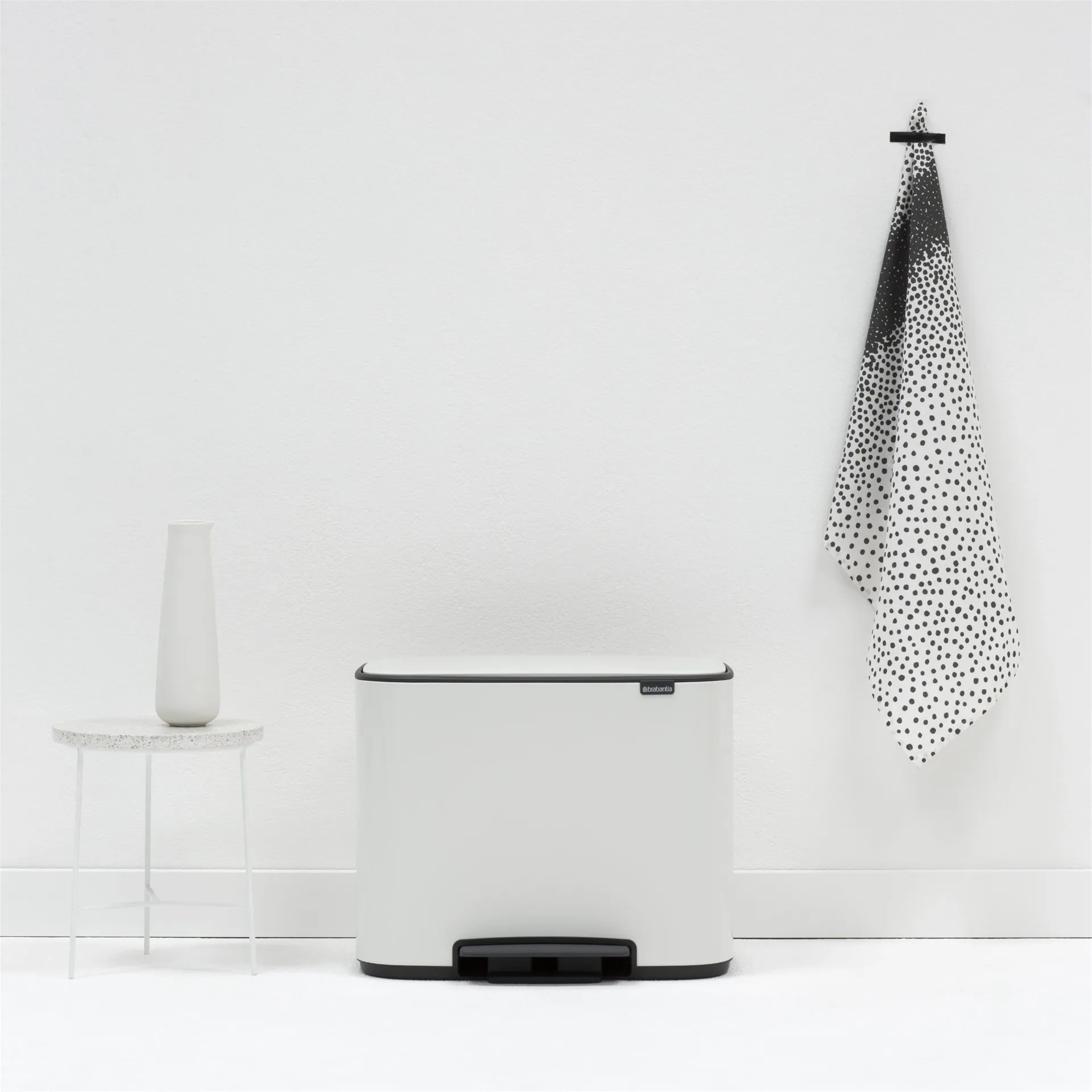 Bo ペダルビン 3x11 l, white Brabantia | ブラバンシア