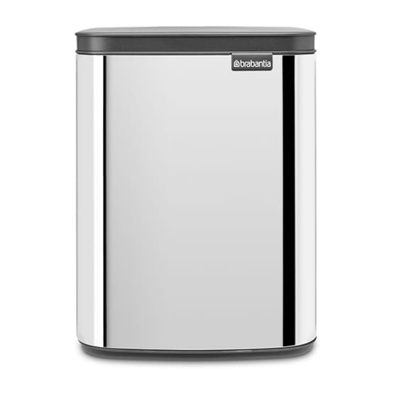 Bo ウェイストビン 7 L - Brushed steel - shiny - Brabantia | ブラバンシア