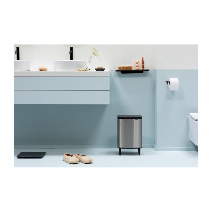Bo ウェイストビン high 12 L, Brushed steel - matte Brabantia | ブラバンシア