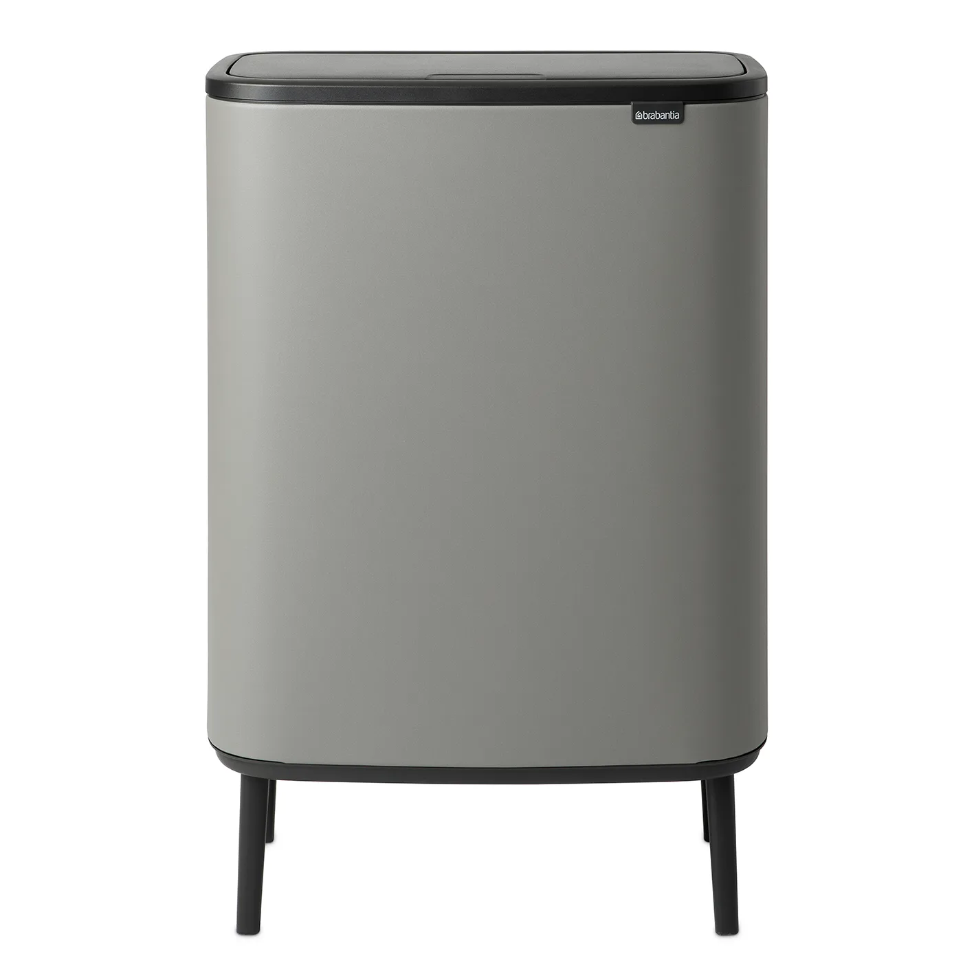 Bo タッチビン high 2x30 L, Mineral concrete grey Brabantia | ブラバンシア