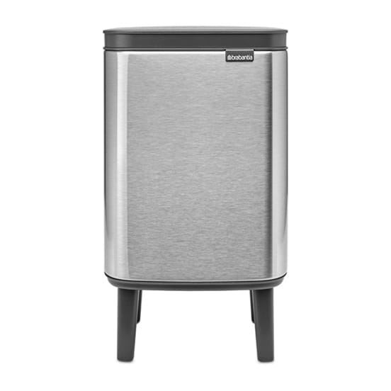 Bo ウェイストビン high 4 L - Brushed steel - matte - Brabantia | ブラバンシア