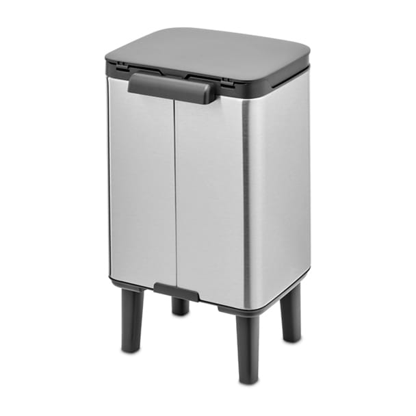 Bo ウェイストビン high 4 L - Brushed steel - matte - Brabantia | ブラバンシア