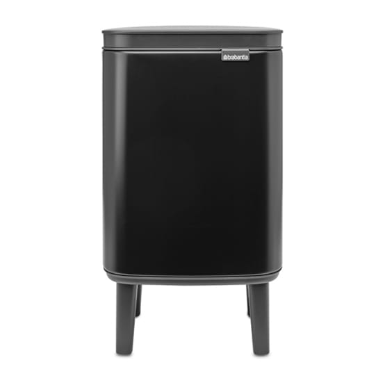 Bo ウェイストビン high 4 L - Matte black - Brabantia | ブラバンシア