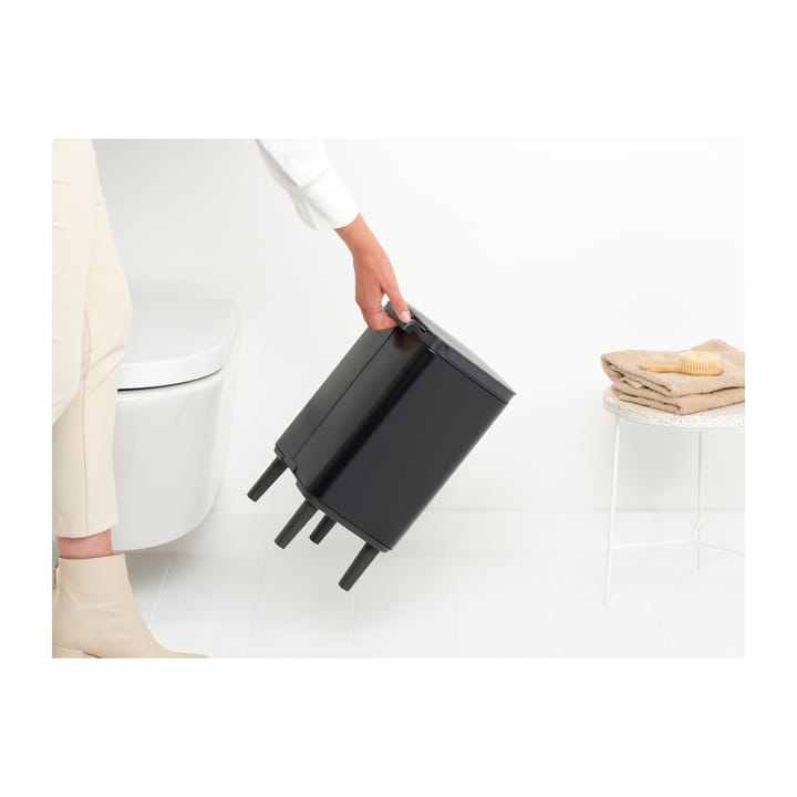 Bo ウェイストビン high 7 L - Matte black - Brabantia | ブラバンシア