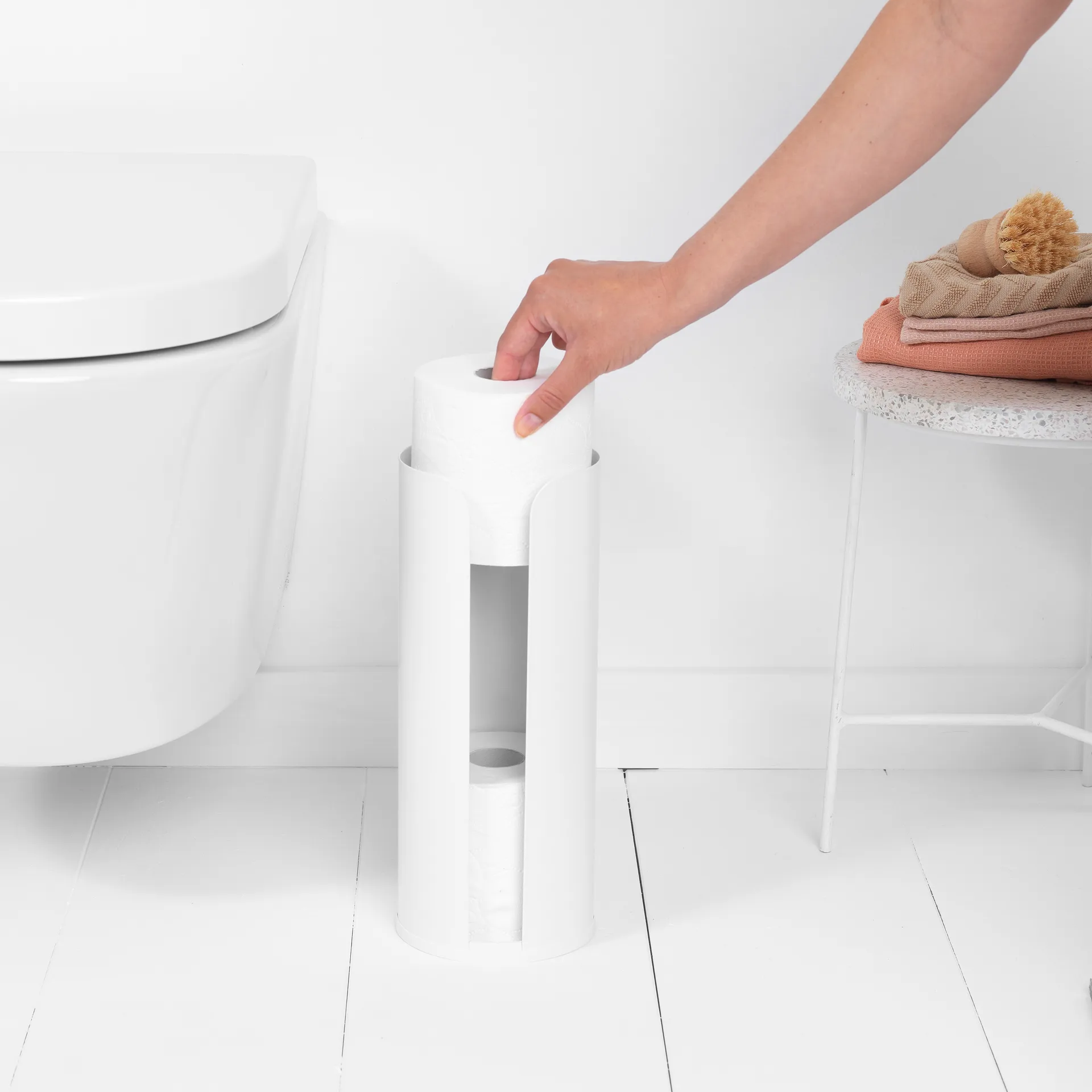 Brabantia トイレットペパーホルダー 3ロール, white Brabantia | ブラバンシア