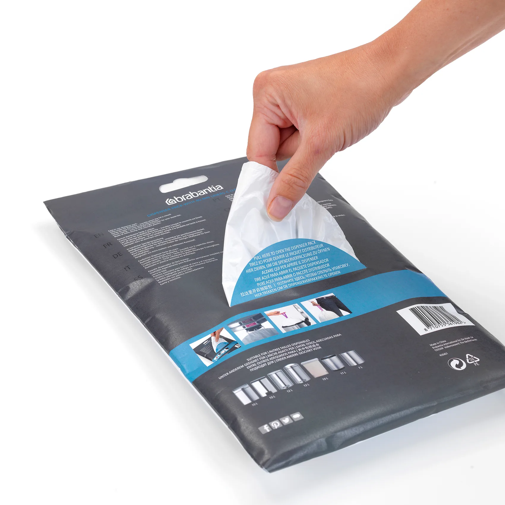 Brabantia ビン用ごみ袋, 30 liter | O 40 pieces Brabantia | ブラバンシア