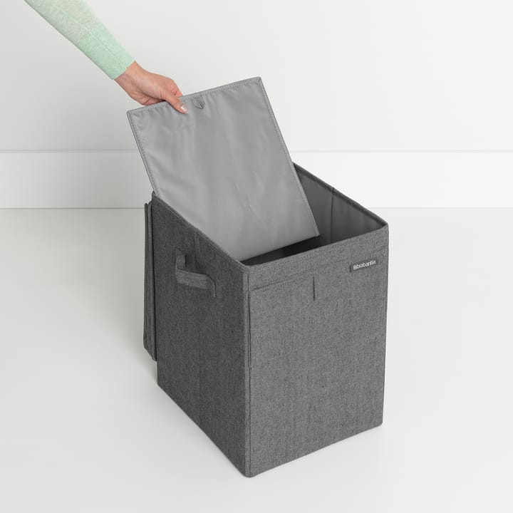 Brabantia スタッカブル ランドリーバスケット 35 l., dark grey Brabantia | ブラバンシア