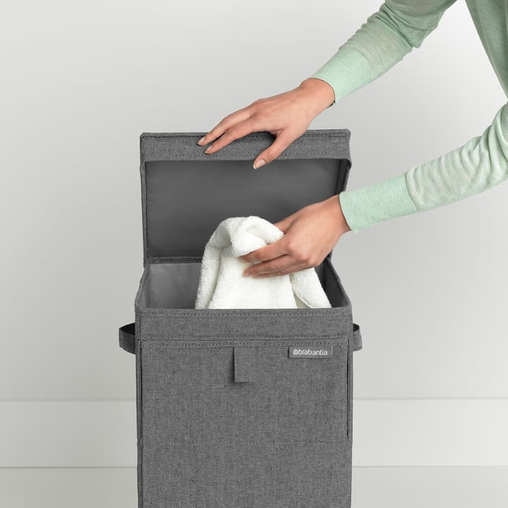 Brabantia スタッカブル ランドリーバスケット 35 l., dark grey Brabantia | ブラバンシア
