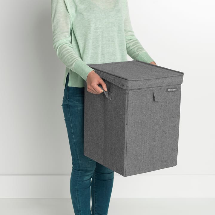 Brabantia スタッカブル ランドリーバスケット 35 l., dark grey Brabantia | ブラバンシア