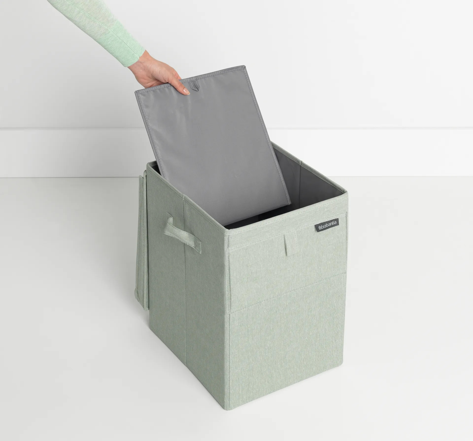 Brabantia スタッカブル ランドリーバスケット 35 l., green Brabantia | ブラバンシア