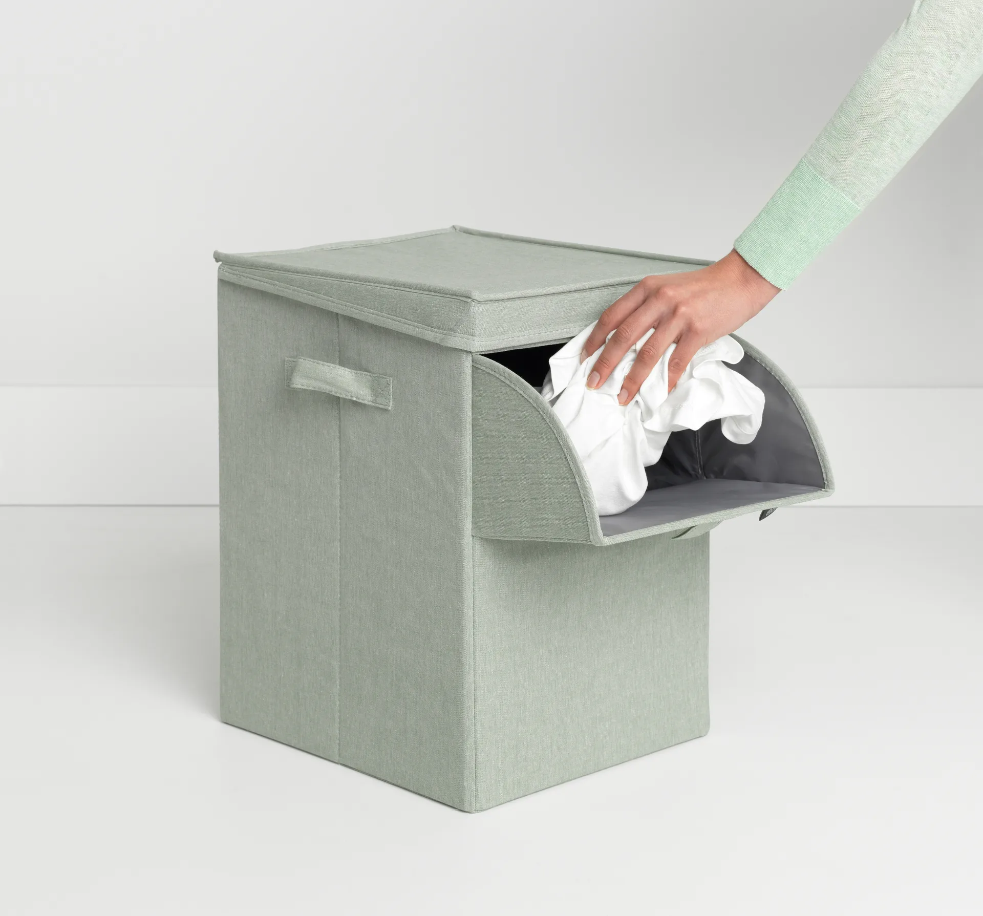 Brabantia スタッカブル ランドリーバスケット 35 l., green Brabantia | ブラバンシア