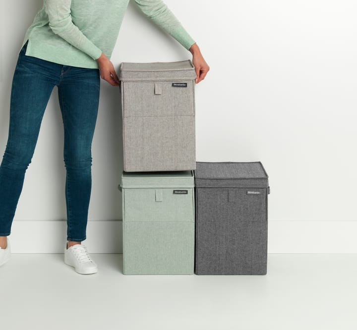 Brabantia スタッカブル ランドリーバスケット 35 l., green Brabantia | ブラバンシア