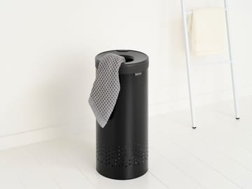 Brabantia ランドリーバスケット (プラスチック蓋付き) 35 L - Matte black - Brabantia | ブラバンシア