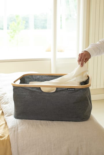 Brabantia ランドリーバスケット (折りたたみ式) 40 L - Pepper black - Brabantia | ブラバンシア