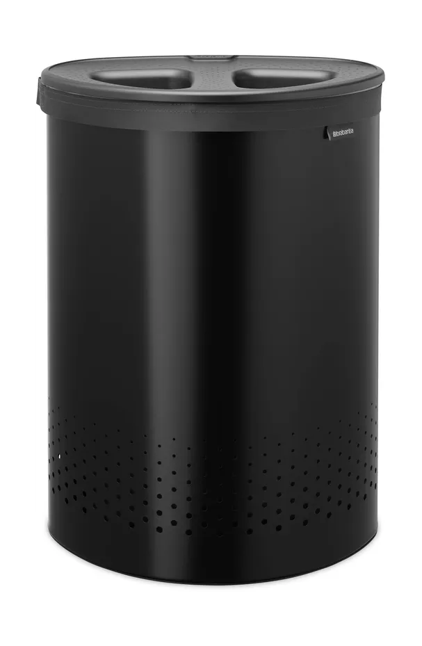 Brabantia ランドリーバスケット (セレクター) 55 L, Matte black Brabantia | ブラバンシア
