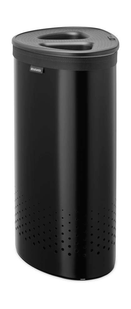 Brabantia ランドリーバスケット (セレクター) 55 L, Matte black Brabantia | ブラバンシア