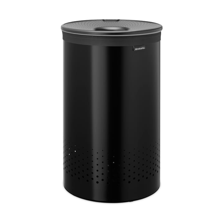 Brabantia ランドリーバスケット (プラスチック蓋付き) 60 L - Matte black - Brabantia | ブラバンシア