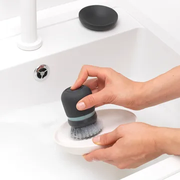 Brabantia ディッシュソープホルダー & ディッシュブラシ - dark grey - Brabantia | ブラバンシア