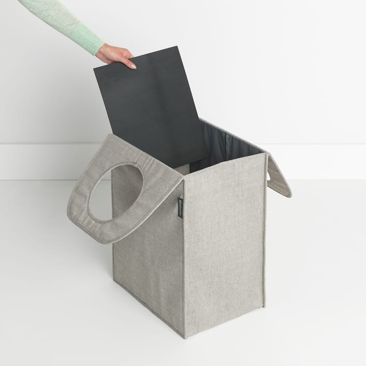 Brabantia ランドリーバック fabric rectangular 55 L, light grey Brabantia | ブラバンシア