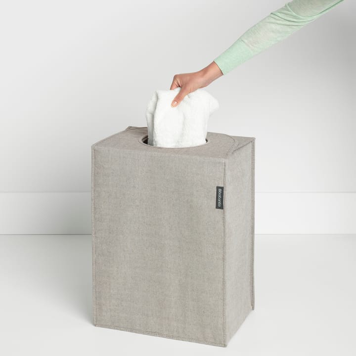 Brabantia ランドリーバック fabric rectangular 55 L, light grey Brabantia | ブラバンシア