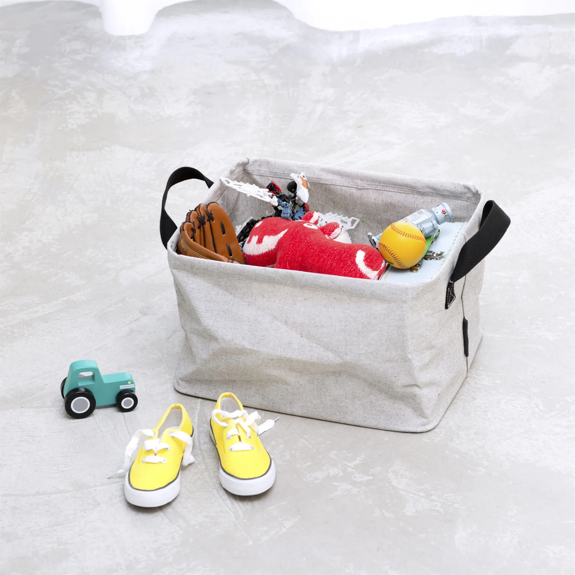 Brabantia 折り畳み ランドリーバスケット, grey Brabantia | ブラバンシア