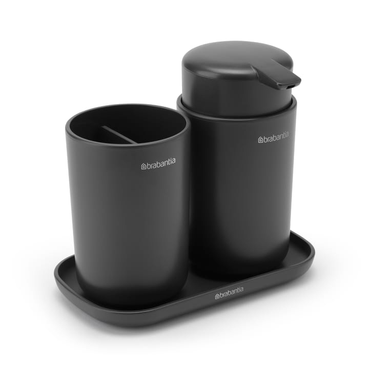 Brabantia ReNew シンクオーガナイザー 3 ピース - dark grey - Brabantia | ブラバンシア