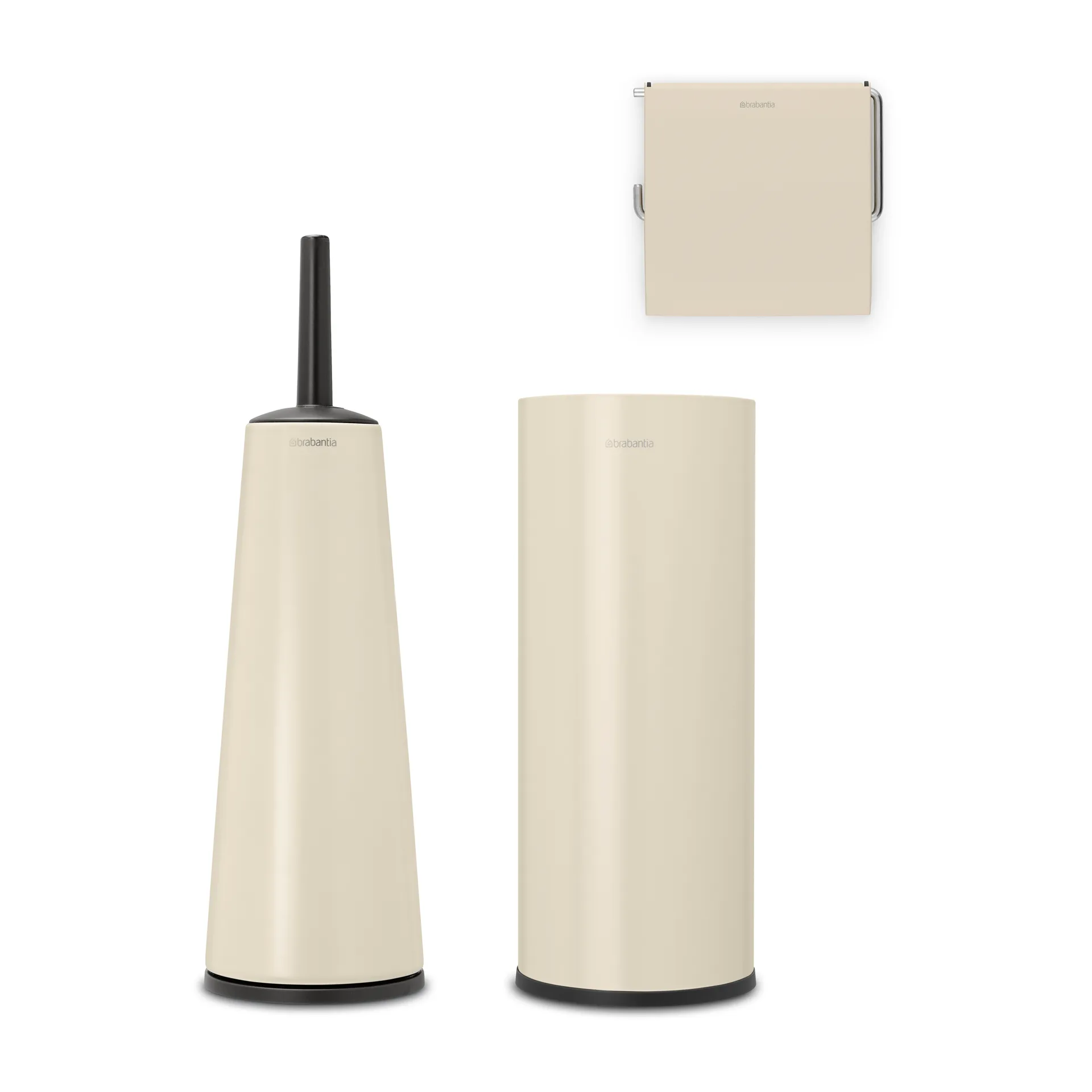 Brabantia ReNew バスルームアクセアサリー 3個セット, Soft Beige Brabantia | ブラバンシア